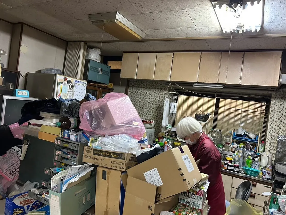 過去イチの遺品整理の現場、作業完了しました！