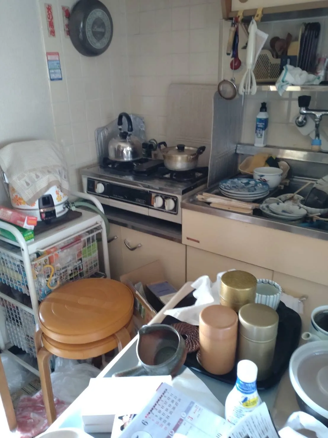 今年の暑い夏の日の現場でした。