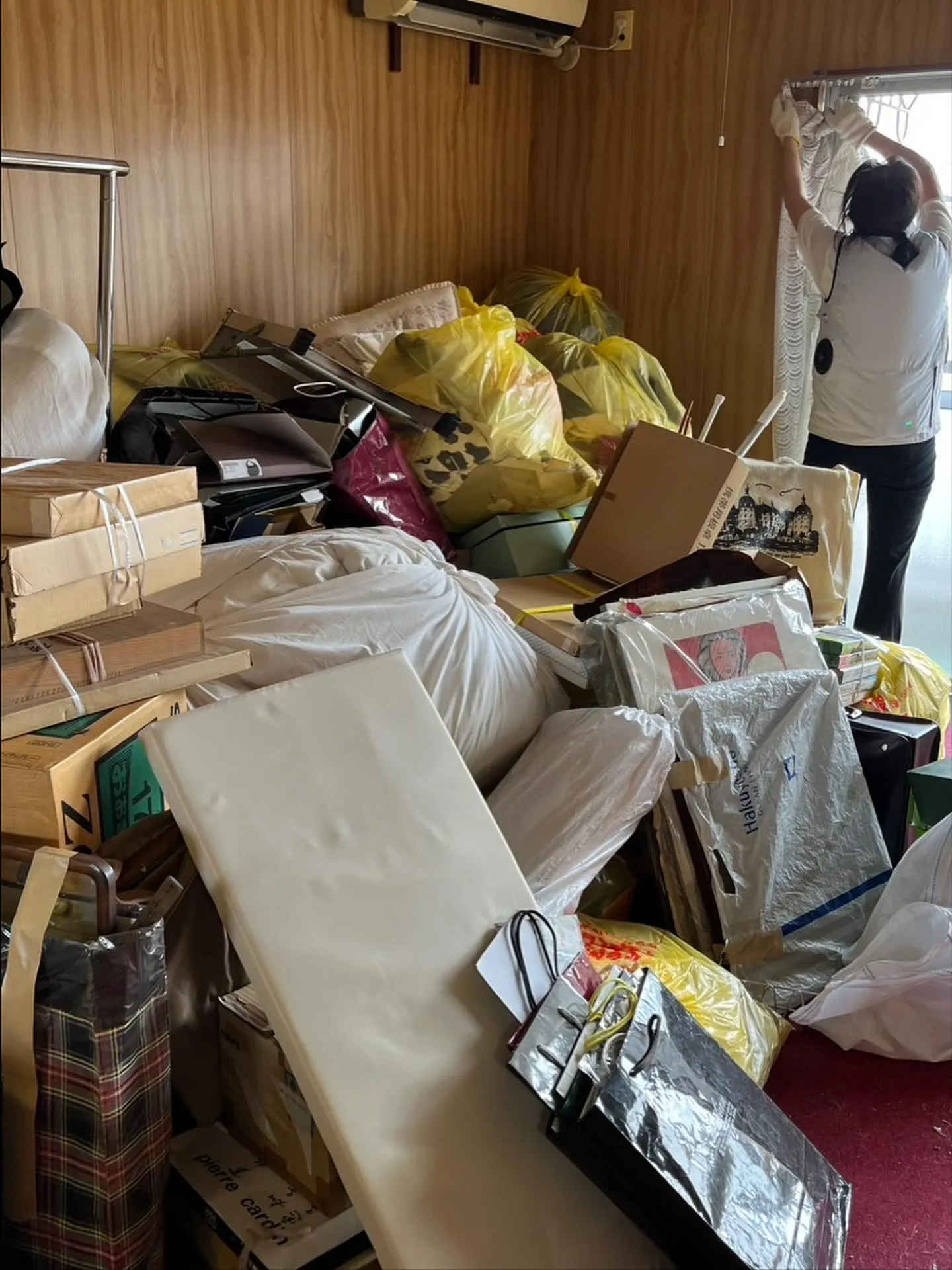 今年の暑い夏の日の現場でした。